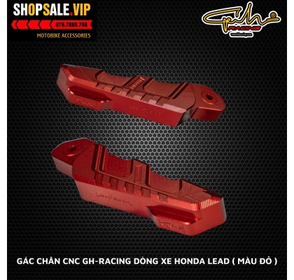 Gác Chân CNC GH-Racing Honda Lead 