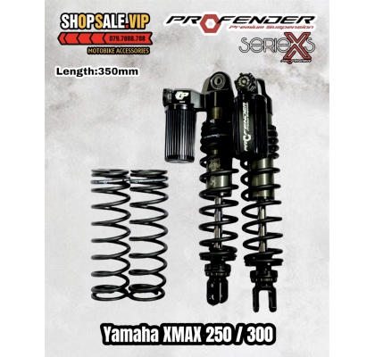 Phuộc ProFender X Series Cho Yamaha XMAX250/300 (Màu Đen)